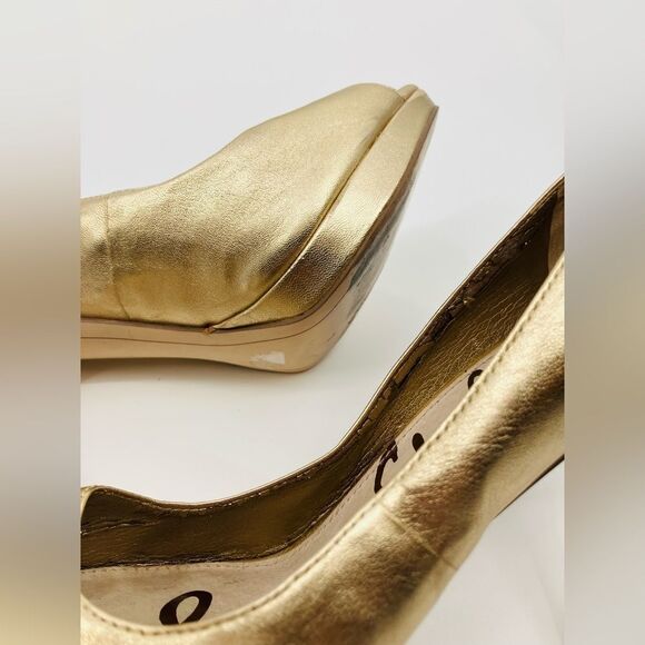 Sam Edelman Ella Gold pumps | size 8 - Picture 8 of 8